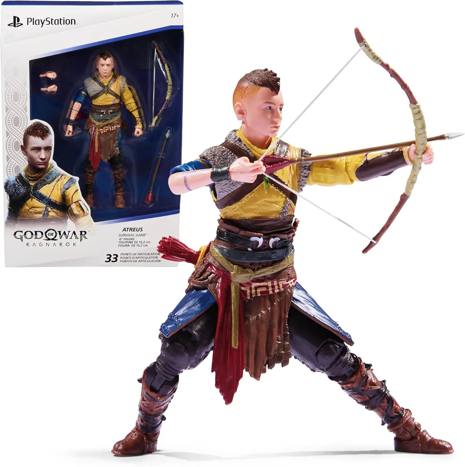 PlayStation Kratos Atreus God Of War Figuras Toys Spin Master PS5 Action Figure Collection Model Ornaments