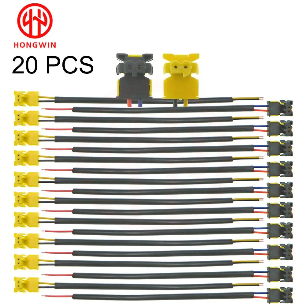 

1/10 Set 2PIN Steering wheel wire Connector Plug Harness For Durango Ford Chrysler Dodge