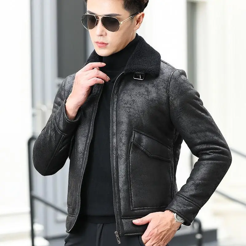 

Мужское зимнее повседневное пальто Thiened, теплое пальто-туэт, длинное све, модная верхняя одежда из полиэфирного волокна для мужчин