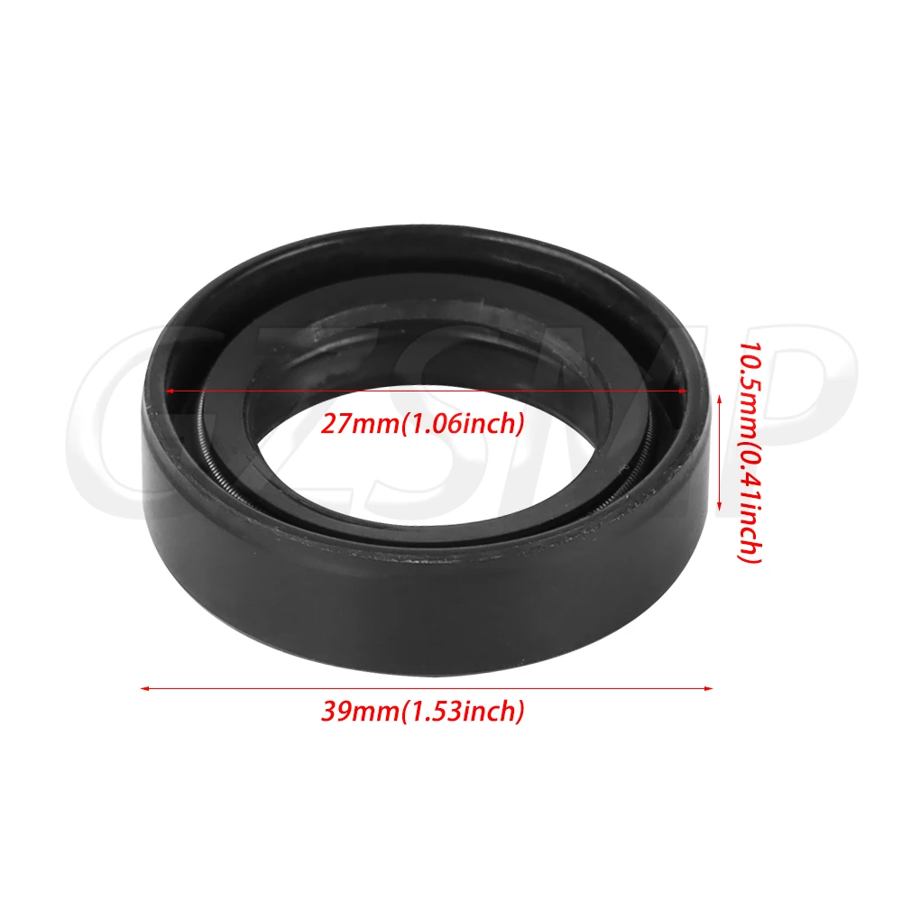 27x39x10.5 Front Fork Oil Seal & Dust Seals Fit for KAWASAKI KD80A 1975-1976 KD80 M/N MC1 KM90 KD100 KM100A