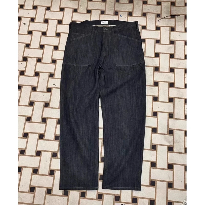 VISVIM WMV CARPENTER PANTS mud-dyed selvedge denim jeans