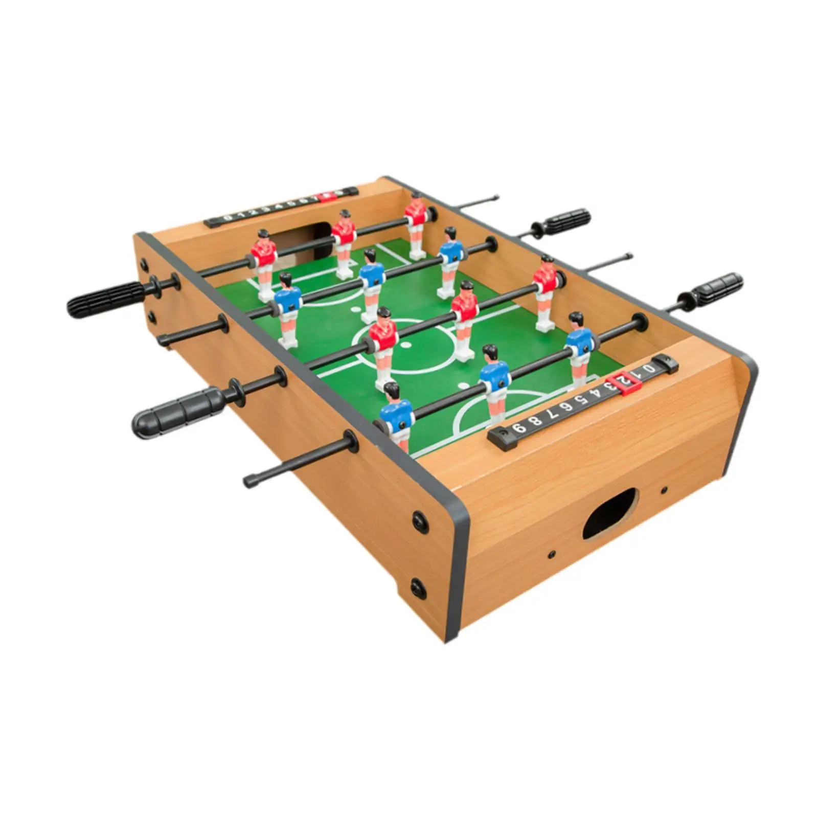 Foosball Table,Mini Tabletop Soccer Table Fun Indoor Game Portable Football Table for Kids for Family Night Playroom Parties