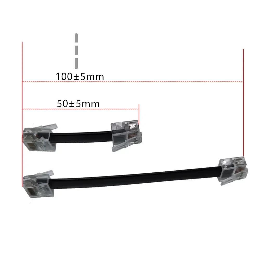 LAN Network Short Cat5e Ethernet Patch Cable Flat RJ45 Computer Cord for Router, Modem,Switch, Server 0.1M 0.2M 0.3M