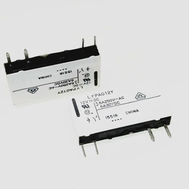 

HOT NEW LYAA012Y LYAA012Y DC12V 12VDC 12V 6A relay 4PIN