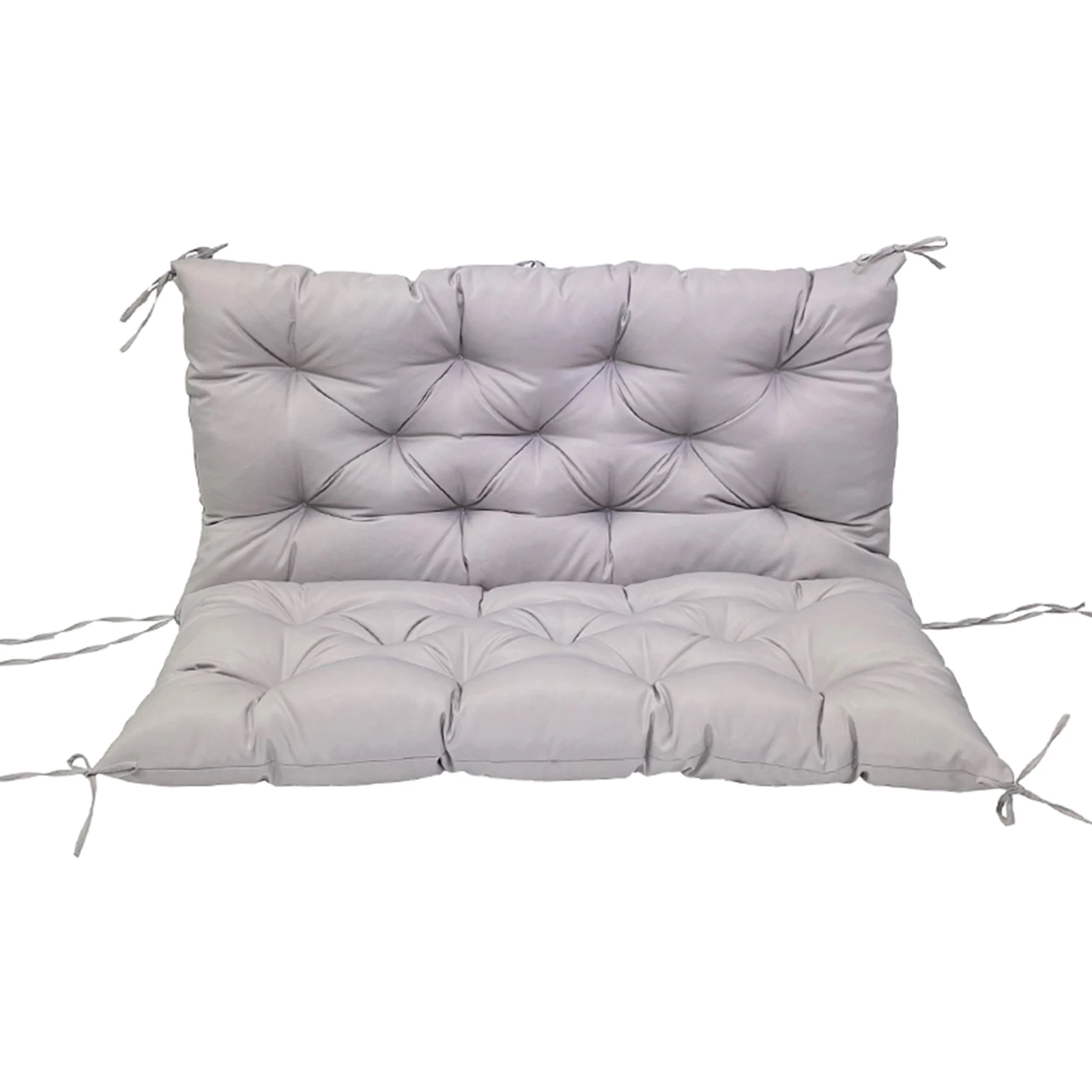 NONE Großhandelsverkaufs-außenbank Kissen Garten Schaukel Sitz Kissen mit Rückenlehne 2/3 Sitzer Ersatz Kissen für Outdoor Schaukel Sofa Pad Sofa 5