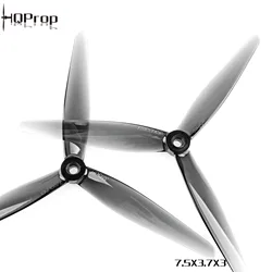 HQProp 7.5X3.7X3 7.5Inch 3-blade 5mm Shaft Racing Propeller Poly Carbonate for RC FPV Freestyle 7inch Long Range Drones DIY Part