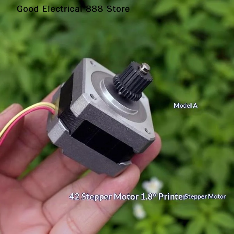 【G】42 Stepper Motor 2 Phase 4 Wire 1.8 Degree Ball Oil Bearing Precision Motor For 3D Printer CNC Robot Engraving Machine