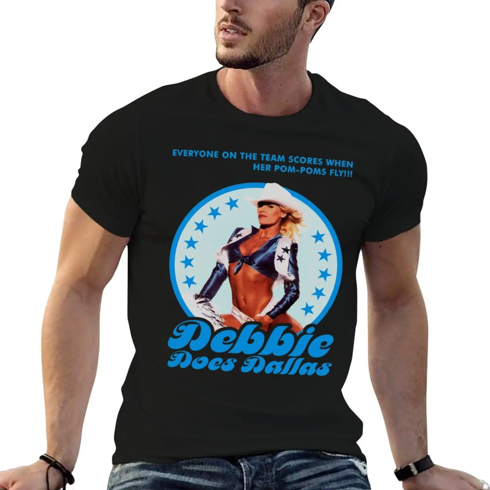Debbie Does Dallas Vintage Film Poster T-Shirt Anti-Pilling Casual T-Shirt