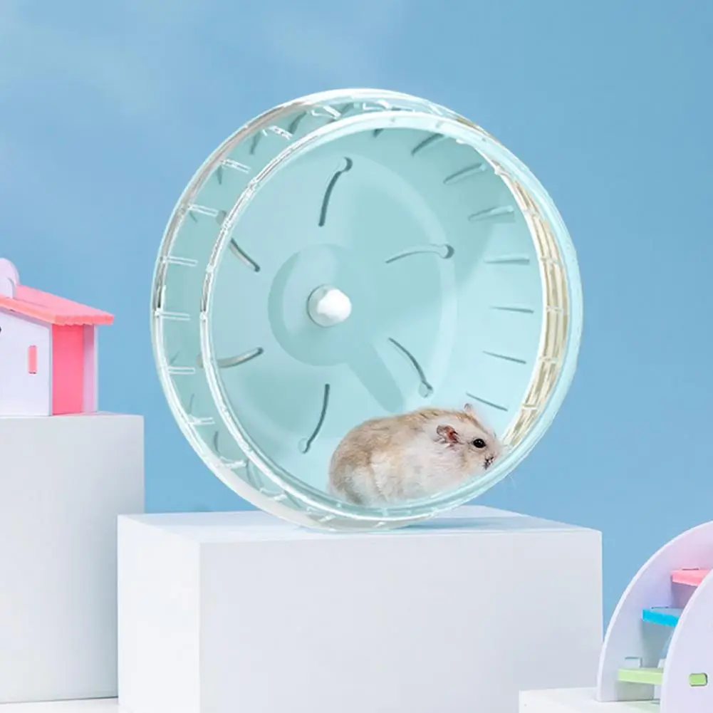 12cm/14cm Hamster Wheel Disassemble Mute Adjustable Height Relieve Boredom Bite-resistant Hamster Rat Gerbil Silent Spinner