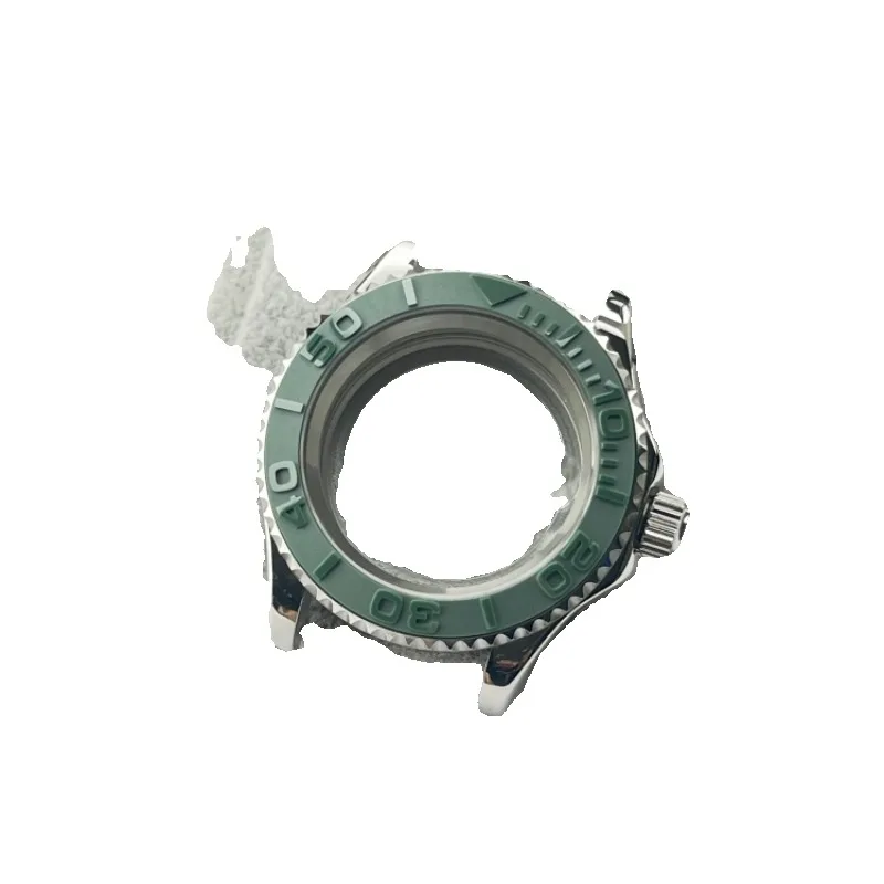 For NH35 case mechanical watch accessories modification, use ceramic ring diving case disc pointer