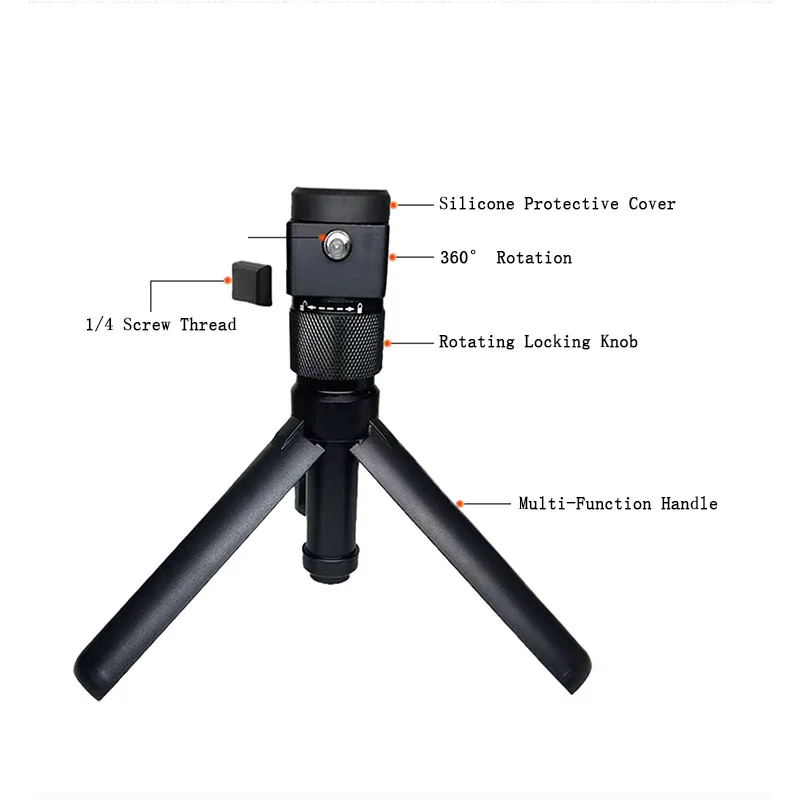 Supporto per treppiede da tavolo con impugnatura rotante per Insta360 X4 X3 X2/DJI/Gopro accessori per fotocamere sportive con supporto per