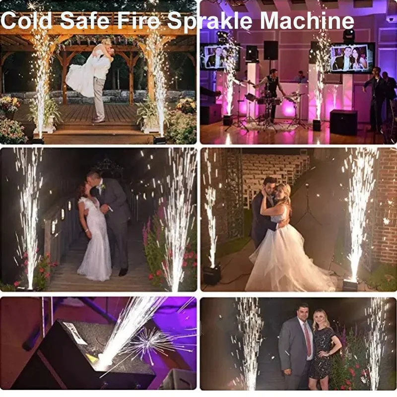 Wholesale Wedding Events 200g Safe Cold Spark Powder Spark Machine Metal Powder MSDS Certification for Fountain Sparkler Machine