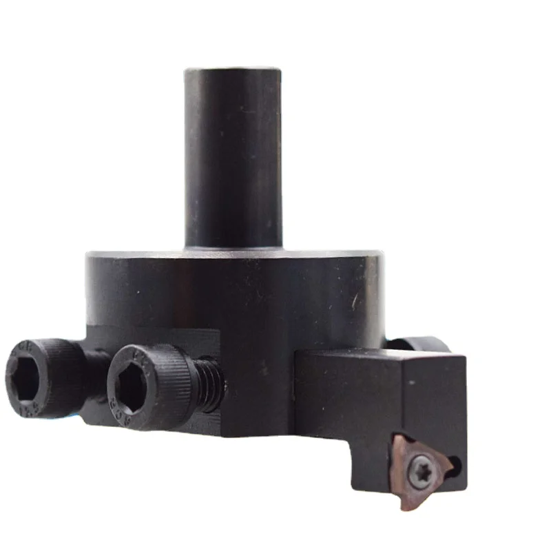 1PC End Face Grooving Cutter CNC Adjustable Machining Center Mill Machine Circlip Grooving Inserts Shallow Groove L Hook Knife