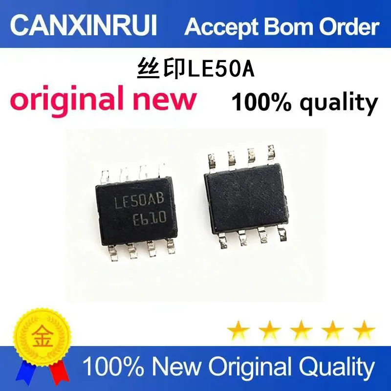 

(5-100 Pieces) Brand new original LE50ABD-TR silk screen LE50A spot chip IC