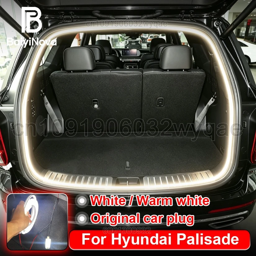

Car Tailgate LED For Hyundai Palisade Car trunk light, Interior brightening Trunk LED light bar, Plug & play Auto Accessories