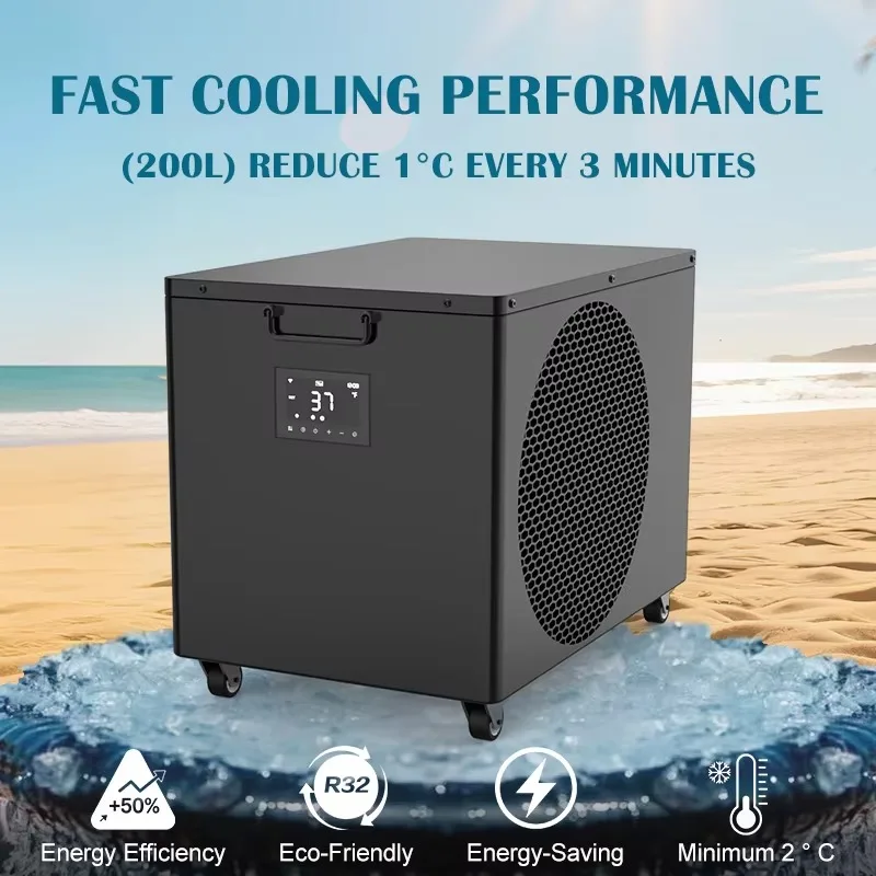 STLF Hi-Q Group Portable Energy-Saving Ice Bath Chiller 220v with Remote Control for Home Recovery Use