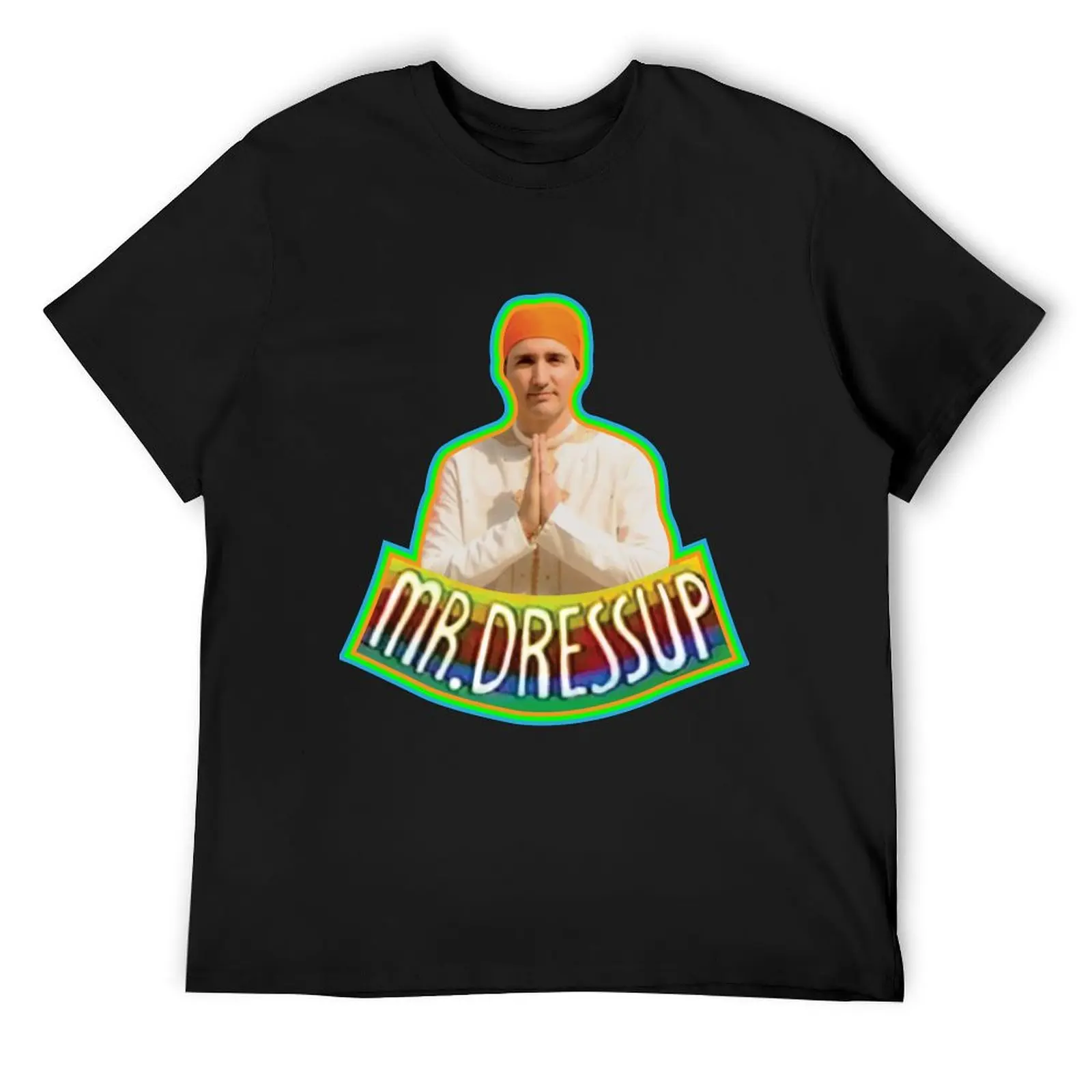 Justin Trudeau Mr Dressup T-Shirt custom shirt designer shirts plain t shirts men