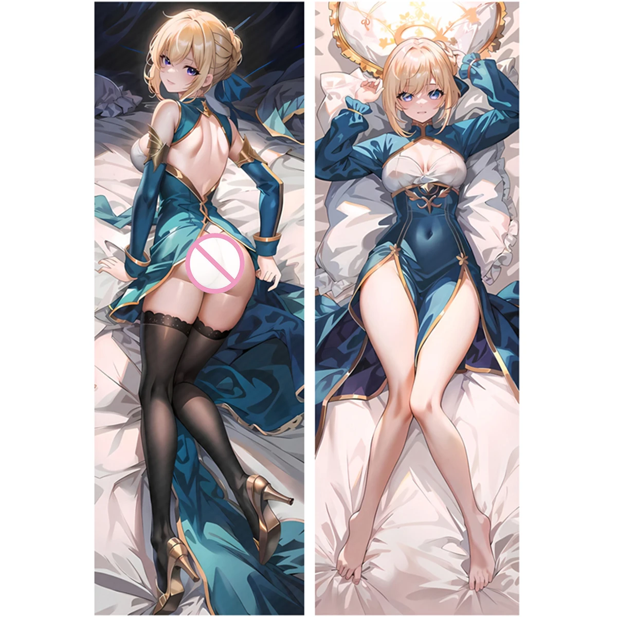 

Saber Dakimakura Cover Anime Fate Knight Girl Altria Adult Long Life Size Large Body Pillow Case DIY Gift Customized Printed