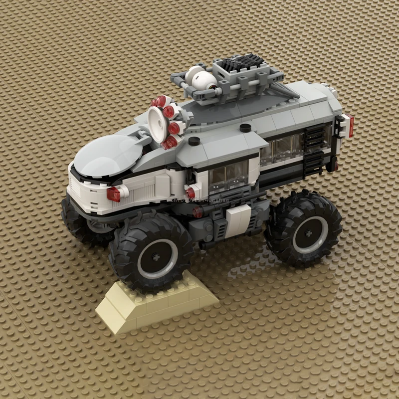 New 582pcs Moc Detection All Terrain Vehicle for Stormtroopers Model Building Kit Self-Locking Bricks Birthday Christmas Gifts