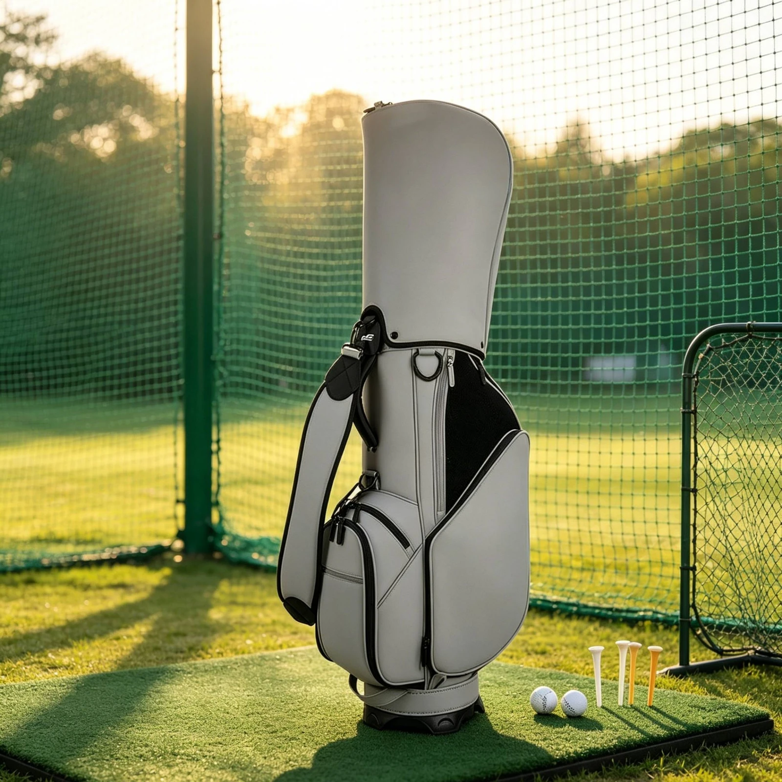 Golf Stand Bag Portable Golf Carry Bag Stable Reinforced for Golfers, Driving Range