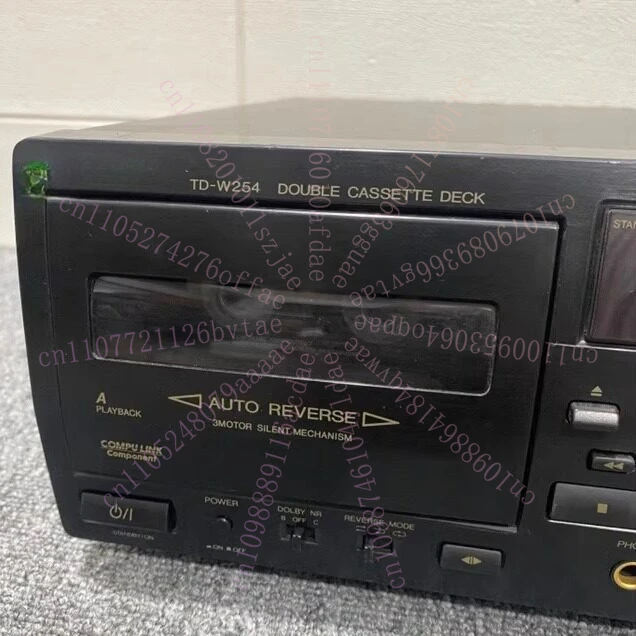 

Dual Cassette Deck Recorder 2-Way Tape Deck Player with Auto Reverse Hi-Fi Stereo Sound Vintage Audio Equipment