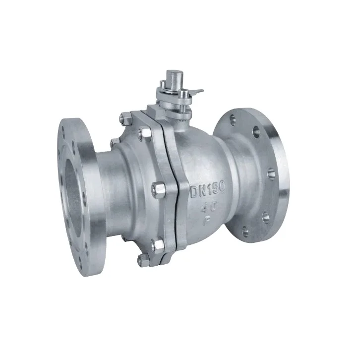 2 inch 300LB ball valve WCB body 304 ball full hole two-way stainless steel flanged ball valve