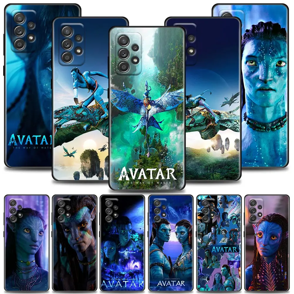 

Avatars Cases For Samsung Galaxy A52 Funda Samsung A53 A52 A54 A72 A73 A33 A31 A32 A51 A71 A41 Soft Black Cover The Way Of Water