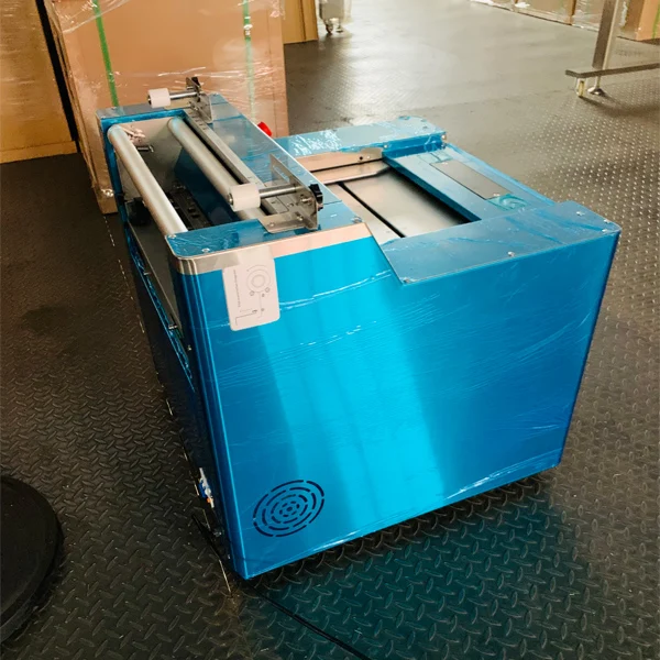 سطح الطاولة أفضل الأسعار الصغيرة إبقاء اللحوم المنعشة تمتد فيلم صينية آلة التغليف صينية الفاكهة البلاستيك غشاء تغليف آلة تغليف اليد #3