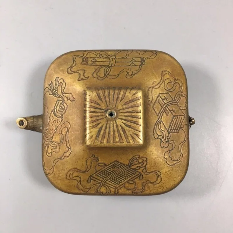 Handcrafted brass items, bronze stationery utensils, water drop pot, musical instruments, chess, calligrap
