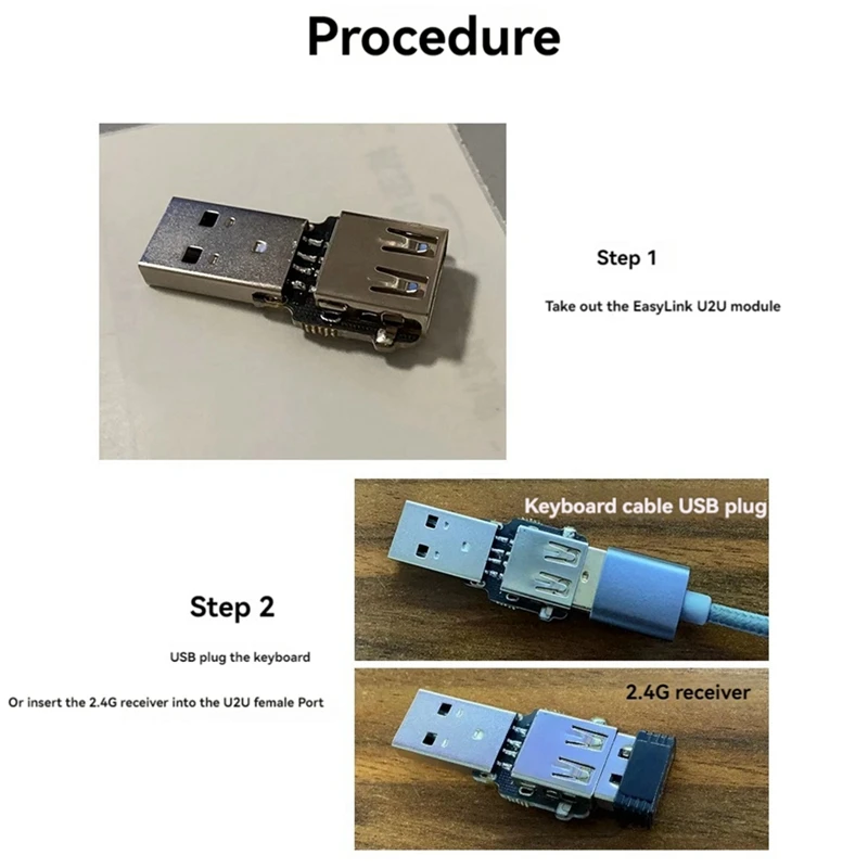 U2U Module Mechanical Keyboard Qmk Universal Key Modification VIA Custom Layer VIA Macro Settings Supports 5 Layers