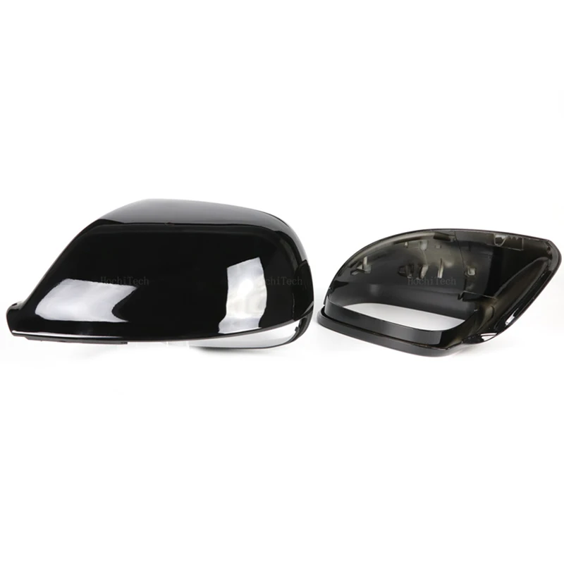 For Audi Q5 8R Q7 4L SQ5 Chrome Side Mirror Cover Caps 2009 2010 2011 2012 2013 2014 2015 2016 Carbon fiber pattern style