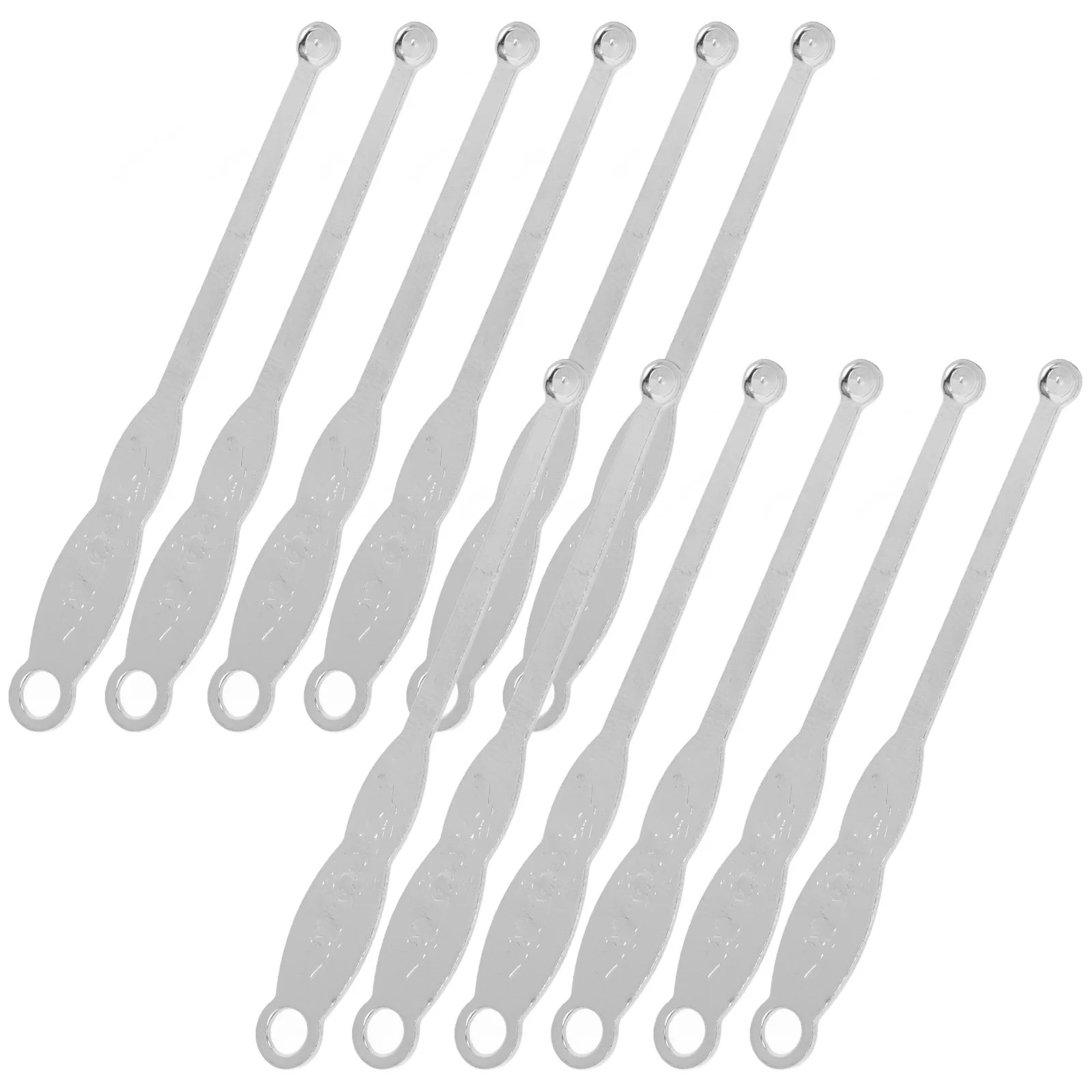 

100pcs Portable Ear Wax Remover Ear Pick Cleaner Stainless Steel Ear Scoop Spoon Durable Ear Cleaner for Home