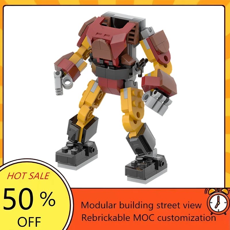 

123PCS Popular Space War Movie Model MOC Building Bricks Battle Mech Modular Technology Gifts Holiday Assemble Children Toy Suit