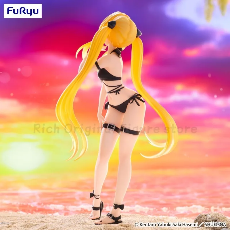 

【Предпродажа】Оригинальная фигурка FuRyu Trio-Try-iT To Love-Ru Darkness Golden Darkness, аниме-фигурка, модель