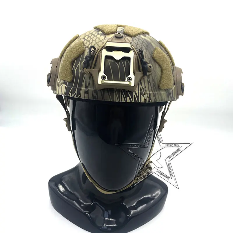 TB1315A Tactical Skirmish Airsoft Caiman Helmet With MC Color SF Super High CUT For Hunting Free Shipping