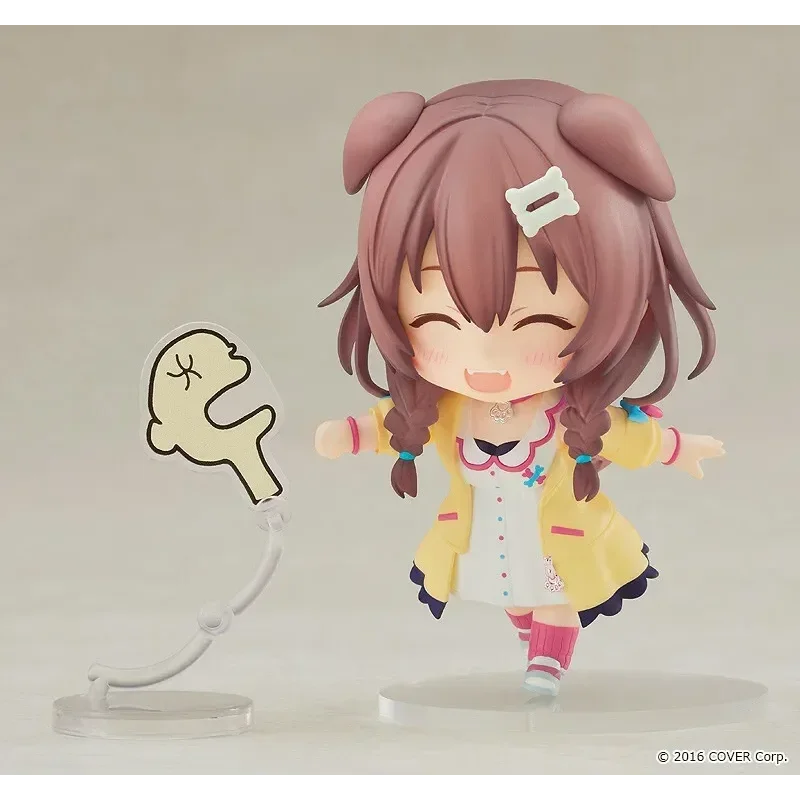 100% Original GSC 1861 Inugami Korone Hololive 10cm PVC Anime figura de acción modelo colección juguetes de regalo limitados