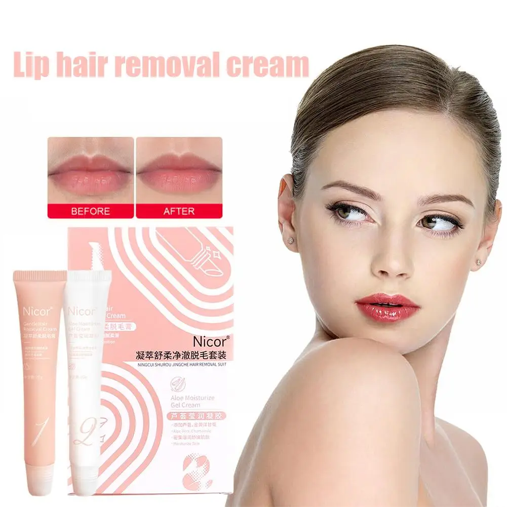 Lip Hair Remover For Men And Women Lip Hair Remover For Face Portable Mild Moustache Remover For Face P6F3