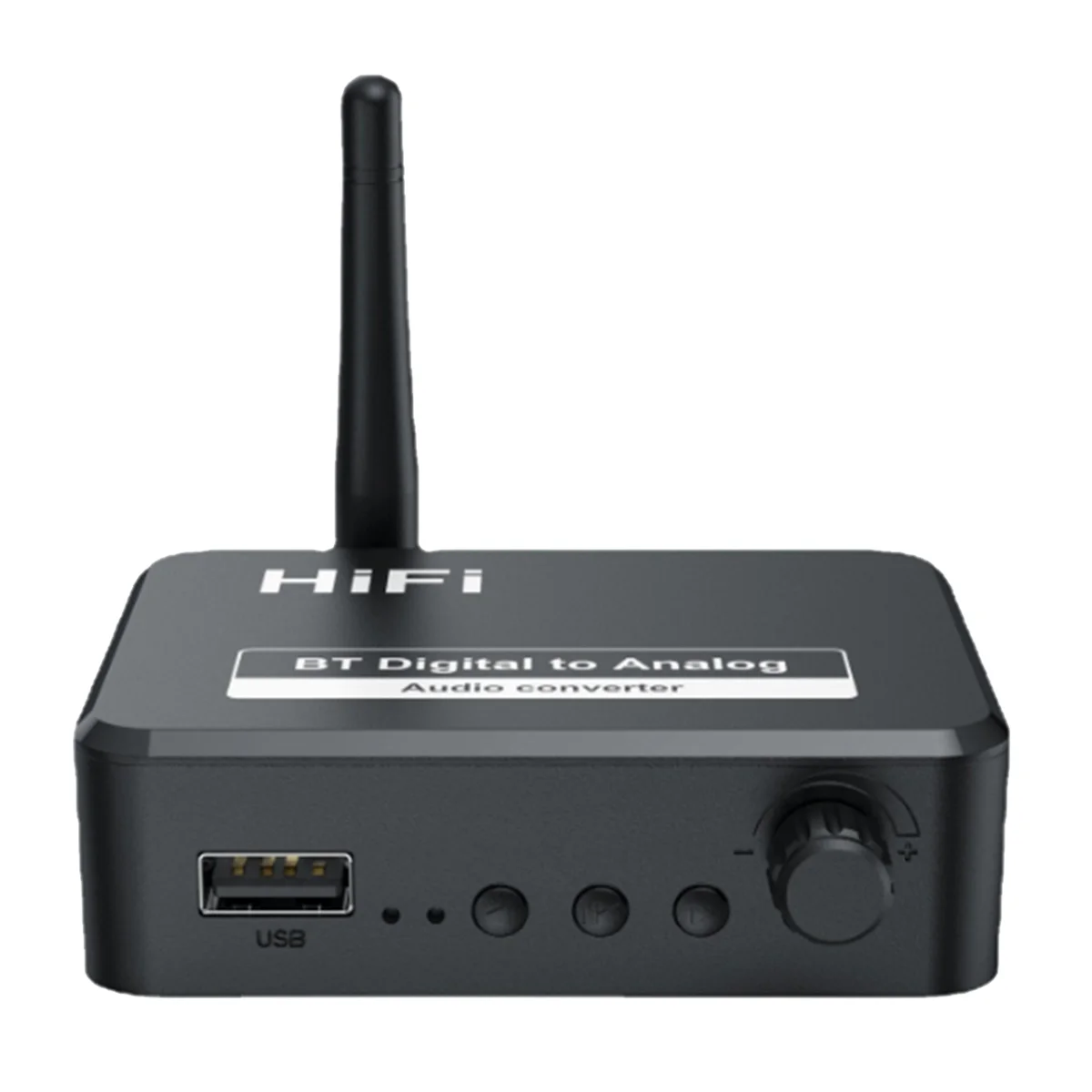 Bluetooth Receiver Digital to Analog Audio DAC Converter Adapter Digital SPDIF Optical Toslink to 3.5mm 3.5 AUX Jack RCA L/R