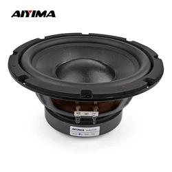 AIYIMA 1 pz 8 pollici 150W altoparlante Subwoofer 4 8 Ohm altoparlante Hifi Audio altoparlante Audio modifica auto fai da te aggiornamento Audio domestico
