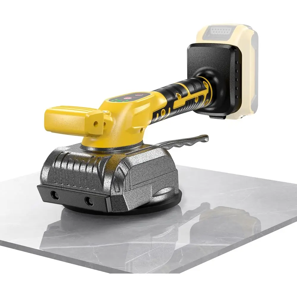 

Vibration Tool, 20V Battery, Cordless Tile Leveling Line, Tiler Tools with Bubble Level Gauge, Large Suction Cup, 5 Speed Tile V