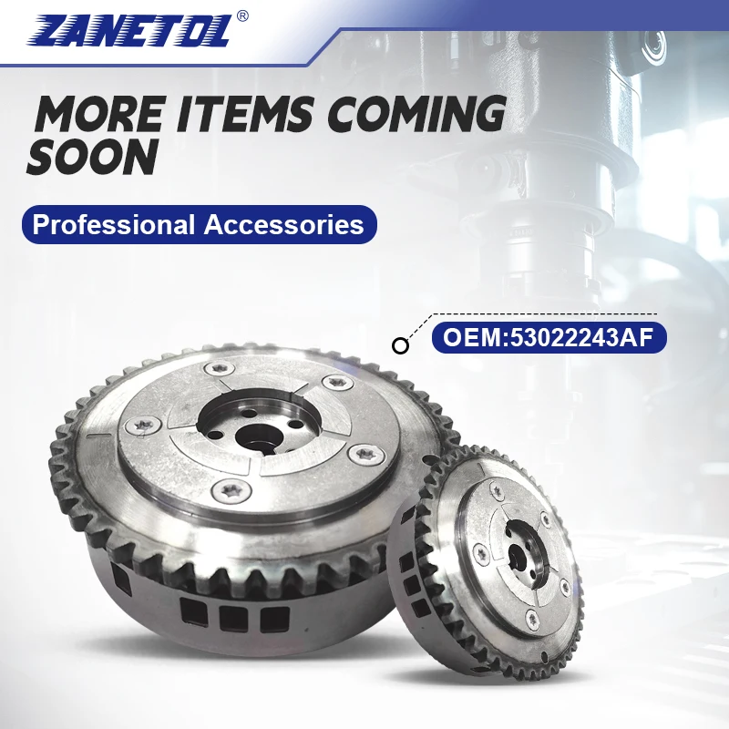 

ZANETOL Variable Valve Timing (VVT) Sprocket for CHRYSLER 300 2009~2022 for JEEP GRAND CHEROKEE 2009~2023 53022243AF 53022243AA