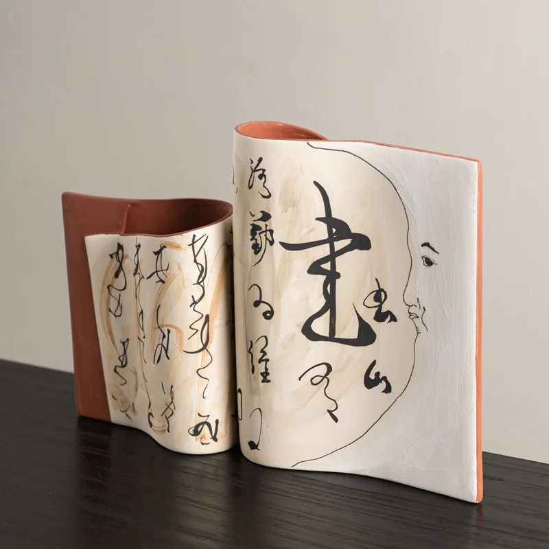 Arte geométrico creativo B & B salón de té arte arreglador de flores entrada sala de estar sentido Retro accesorios de decoración suave