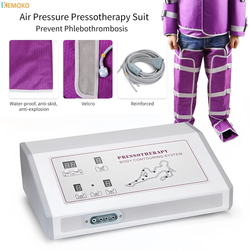 

Pressotherapy Machine For Body Legs Abdomen Complete Lymphatic Drainage Anti-Cellulite Compression Infrared Device Professional