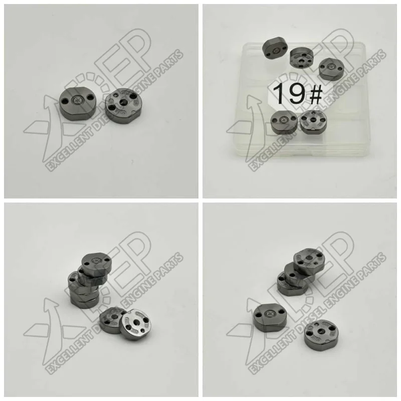 

Car Accessories 19# Common Rail Orifice Valve Plate 9Pcs For Isuzu Engine Parts Spare Valve