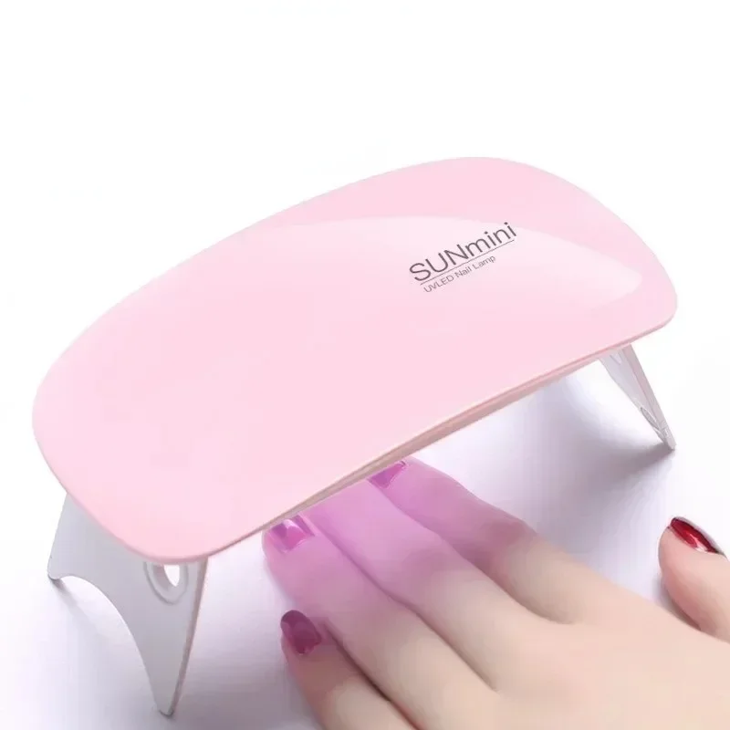 Máquina de fototerapia de uñas USB, herramienta de manicura profesional, equipo de salón, mini lámpara de secado de esmalte de uñas de gel de ratón