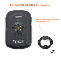 CNC Bicycle Computer Back Cover Base Part Suitable For Garmin 540 840 Solar Version Aluminum alloy Easy disassemble Accessories