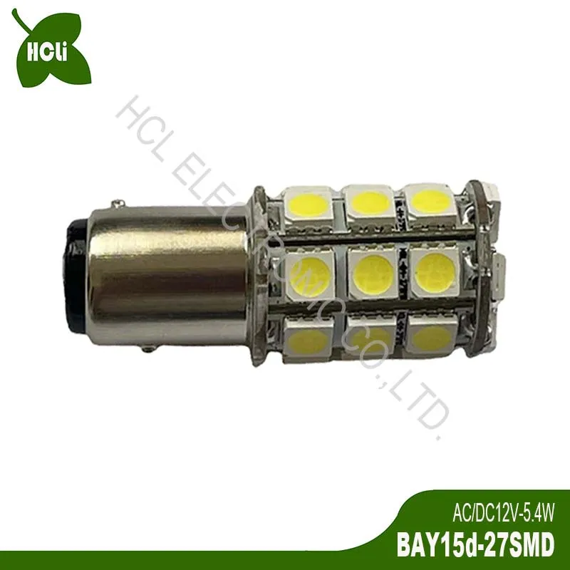 

High quality 12/24V 5.4W BAY15d Yacht Bulbs,Motor Boat Ships Mast Signal Lights,Lighthouses Indicator Lamps free shipping 20pcs