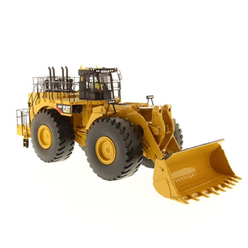 DM 85161 Diecast Alloy 1:50 Scale CAT 994F Forklift Bulldozer Loader Model Adult Toy Collection Static Display Gift Souvenir