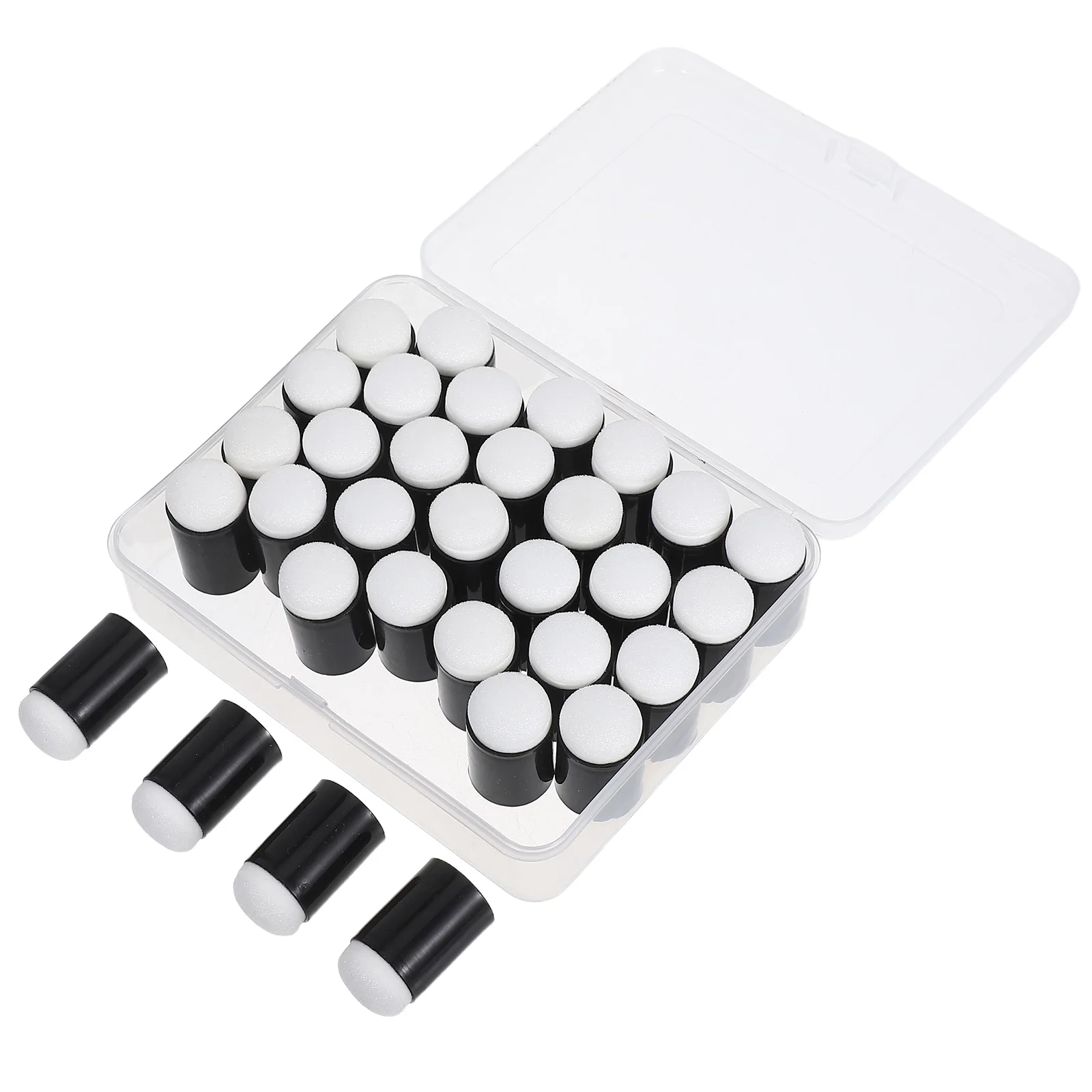 

32 Pcs Finger Drawing Sponge DIY Dauber Daubers for Crafting Sponges Painting Template Card Making
