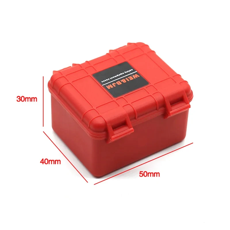 RC Car 3Pcs Plastic Storage Box Decoration Tool for 1/10 RC Crawler Car Axial SCX10 90046 TRX-4 TRX-6 MST Recat